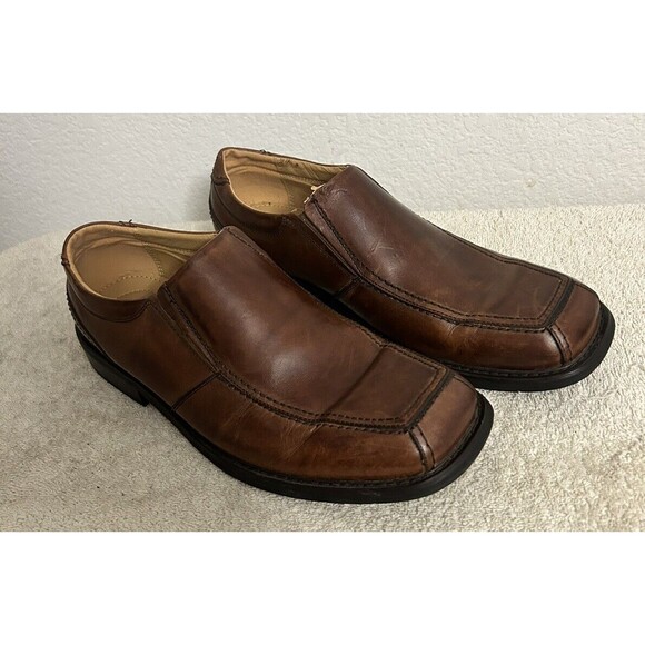 Nunn Bush Men\'s Size 10.5M Brown Genuine Leather Loafer Shoes Style 89064-200 main image 9